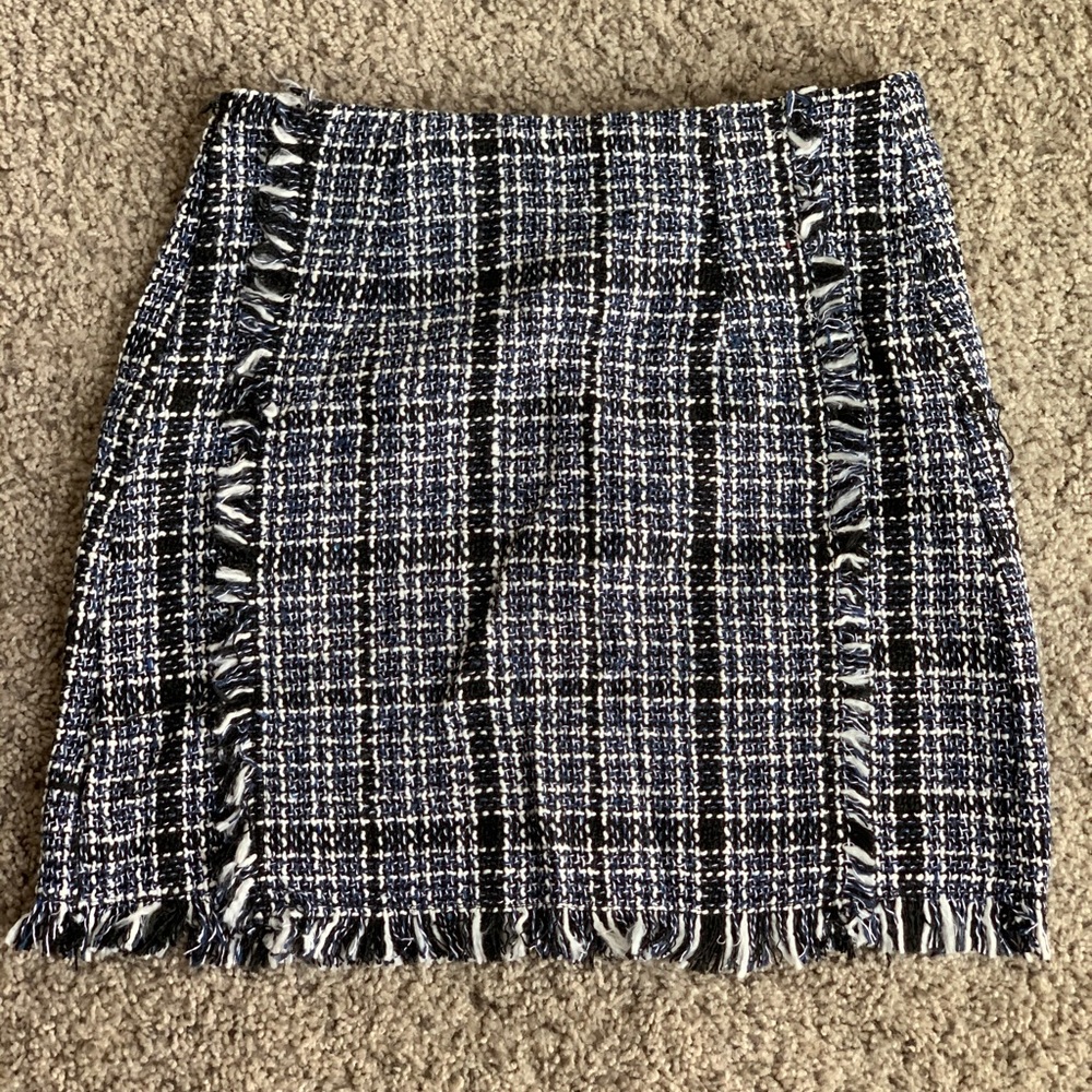 Tweed Mini Skirt
